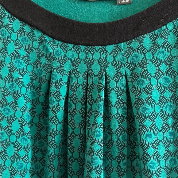 Apt. 9 Green Relaxed Pleated Blouse - Picture 4 of 4